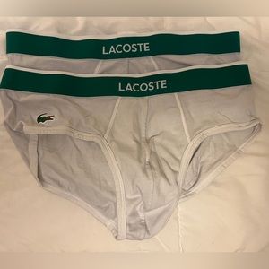 Lacoste briefs white XL 2 pack